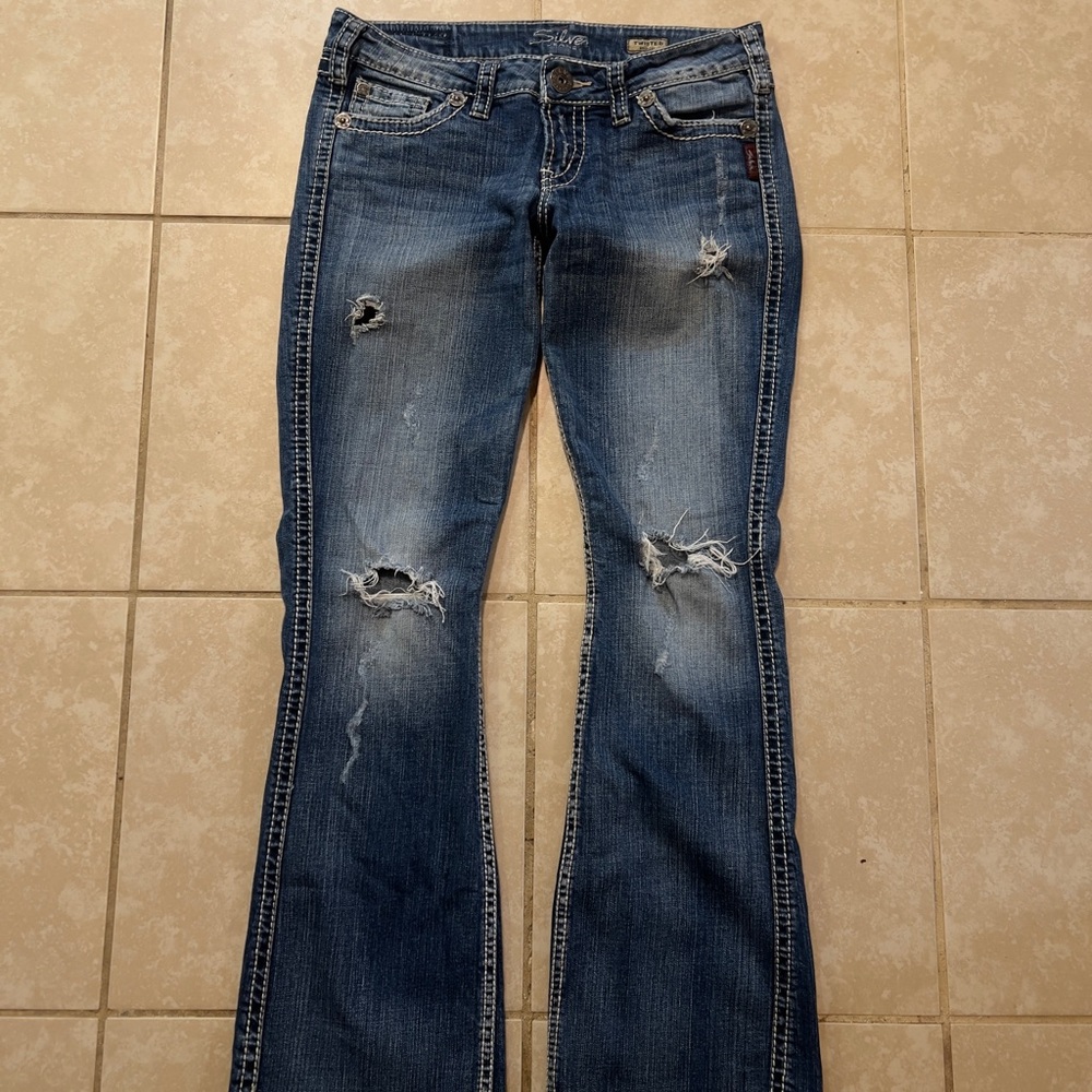 Silvers Suki Twisted Bootcut Jeans
